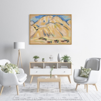 Репродукция картины на холсте New Mexico Hills 105X75 CM