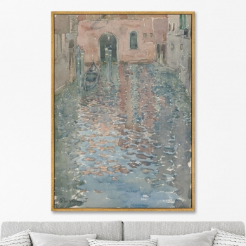Постер на холсте Venetian Canals 75X105 CM