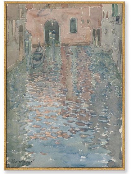 Постер на холсте Venetian Canals 75X105 CM 1