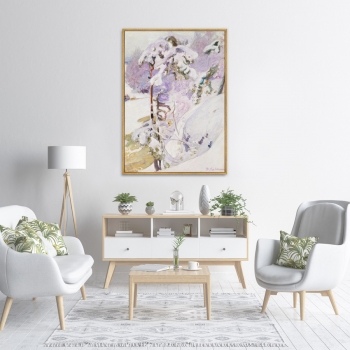 Постер на холсте Early spring 75X105 CM