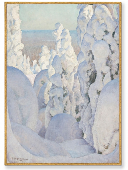 Постер на холсте Winter Landscape Kinahmi 75X105 CM 1