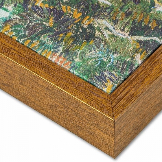 Постер на холсте Apple Tree Pointillist Version 105X75 CM 4