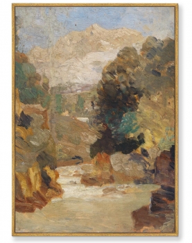 Постер на холсте Partie aus Schladming 75X105 CM