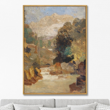 Постер на холсте Partie aus Schladming 75X105 CM