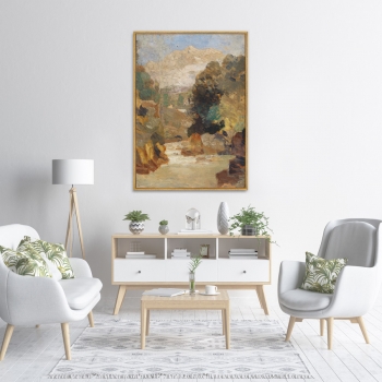 Постер на холсте Partie aus Schladming 75X105 CM
