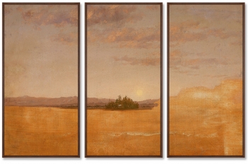Репродукция картины из 3-х частей Landscape Sketch 52X105 / 52X105 / 52X105 CM