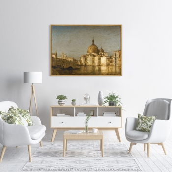 Постер на холсте San Simeone Piccolo Venis 105X75 CM