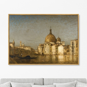 Постер на холсте San Simeone Piccolo Venis 105X75 CM