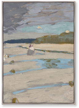 Постер The Beach at Saint-Jacut 75X105 CM