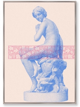 Постер на холсте Hidden Beauty 75X105 CM