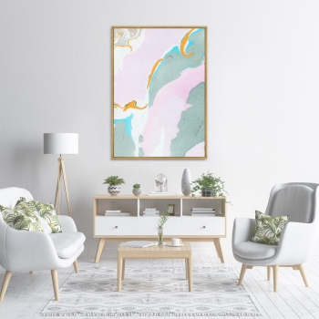Постер на холсте Autumn colors palette 75X105 CM