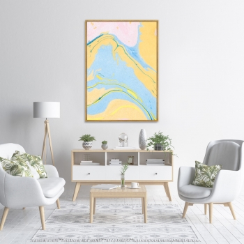 Постер на холсте Mississippi river delta 75X105 CM