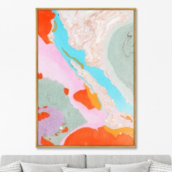 Постер на холсте River in the Namib Desert 75X105 CM