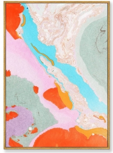 Постер на холсте River in the Namib Desert 75X105 CM