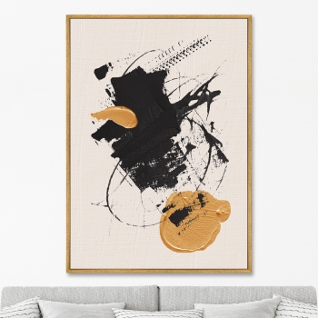 Постер на холсте Angry Bull 75X105 CM