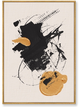 Постер на холсте Angry Bull 75X105 CM