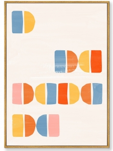 Постер на холсте Color vibes 75X105 CM