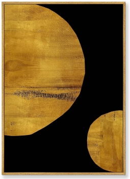 Диптих на холсте Waltz of Planets 75X105 / 75X105 CM