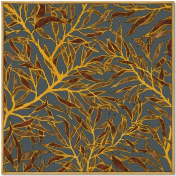 Постер на холсте Symphony of leaves 105X105 CM