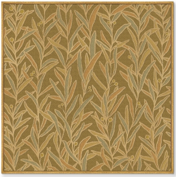 Постер на холсте Symphony of leaves 105X105 CM