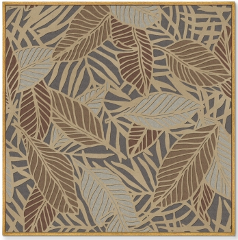 Постер на холсте Symphony of leaves 105X105 CM