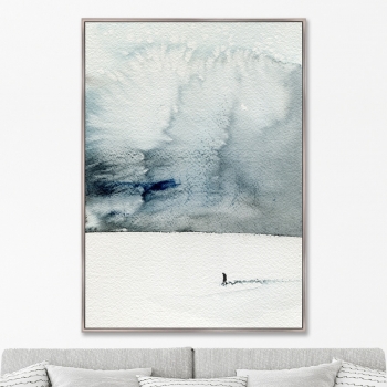 Постер на холсте Lonely way 75X105 CM