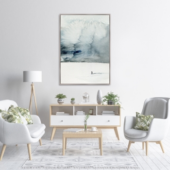 Постер на холсте Lonely way 75X105 CM