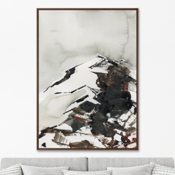 Постер на холсте Snow mountain peak 75X105 CM