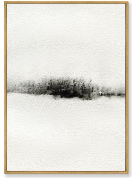 Постер на холсте Winter etude 75X105 CM