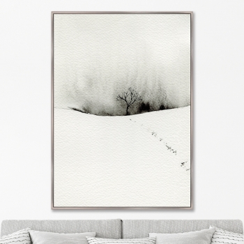 Постер на холсте Winter etude 75X105 CM