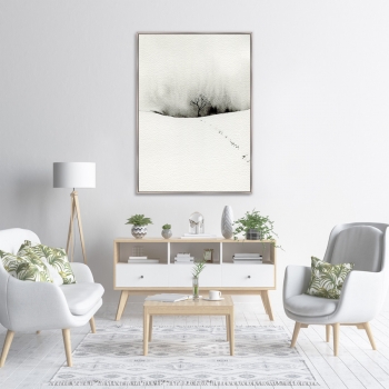 Постер на холсте Winter etude 75X105 CM