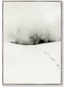 Постер на холсте Winter etude 75X105 CM