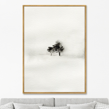Постер на холсте Winter etude 75X105 CM