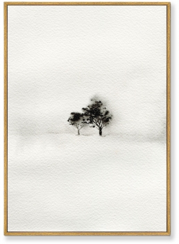Постер на холсте Winter etude 75X105 CM