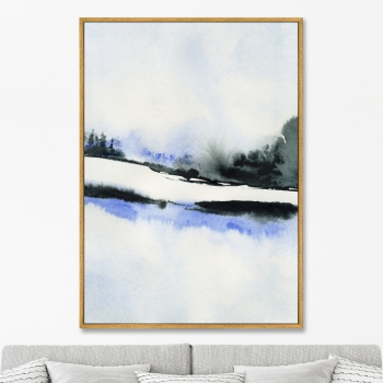 Постер на холсте Winter etude 75X105 CM