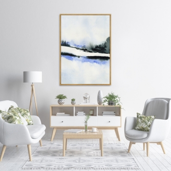 Постер на холсте Winter etude 75X105 CM