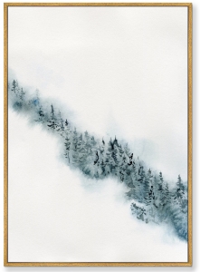 Постер на холсте Winter etude 75X105 CM