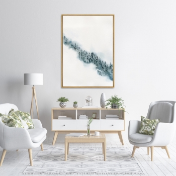 Постер на холсте Winter etude 75X105 CM