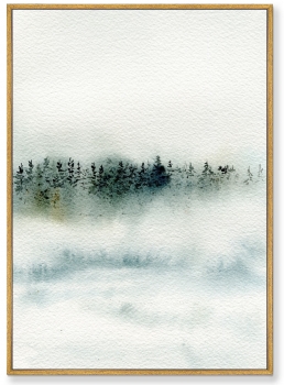Постер на холсте Winter Melody 75X105 CM