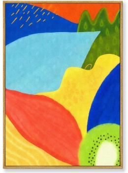 Диптих на холсте Landscape etude 75X105 / 75X105 CM