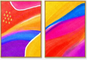 Набор постеров Landscape etude 75X105 / 75X105 CM