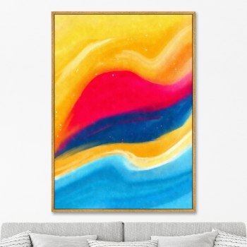 Постер на холсте Landscape etude 75X105 CM