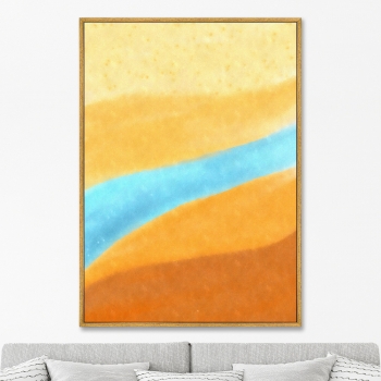 Постер на холсте Landscape etude 75X105 CM