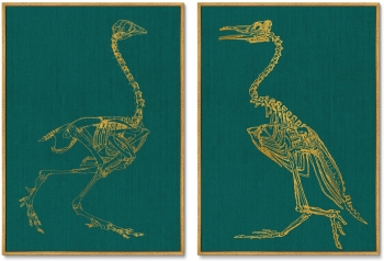 Диптих на холсте The Medieval period 75X105 / 75X105 CM