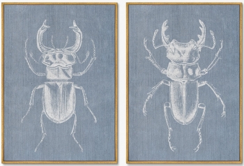 Диптих на холсте The Medieval period 75X105 / 75X105 CM