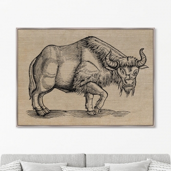 Постер на холсте The Medieval period 105X75 CM