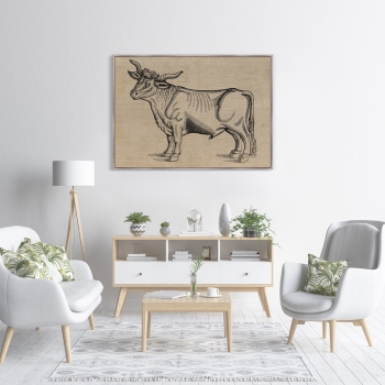 Постер на холсте The Medieval period 105X75 CM