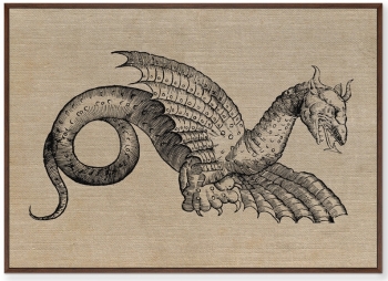 Постер на холсте The Medieval period 105X75 CM