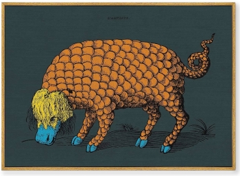 Постер на холсте The Medieval period 105X75 CM