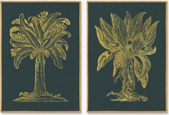 Диптих на холсте The Medieval period 75X105 / 75X105 CM